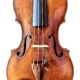 Violine - M. Deconet, Zettel "Venedig 1785" (front)