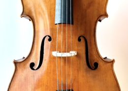 Cello - German, mid-20th century (front)
